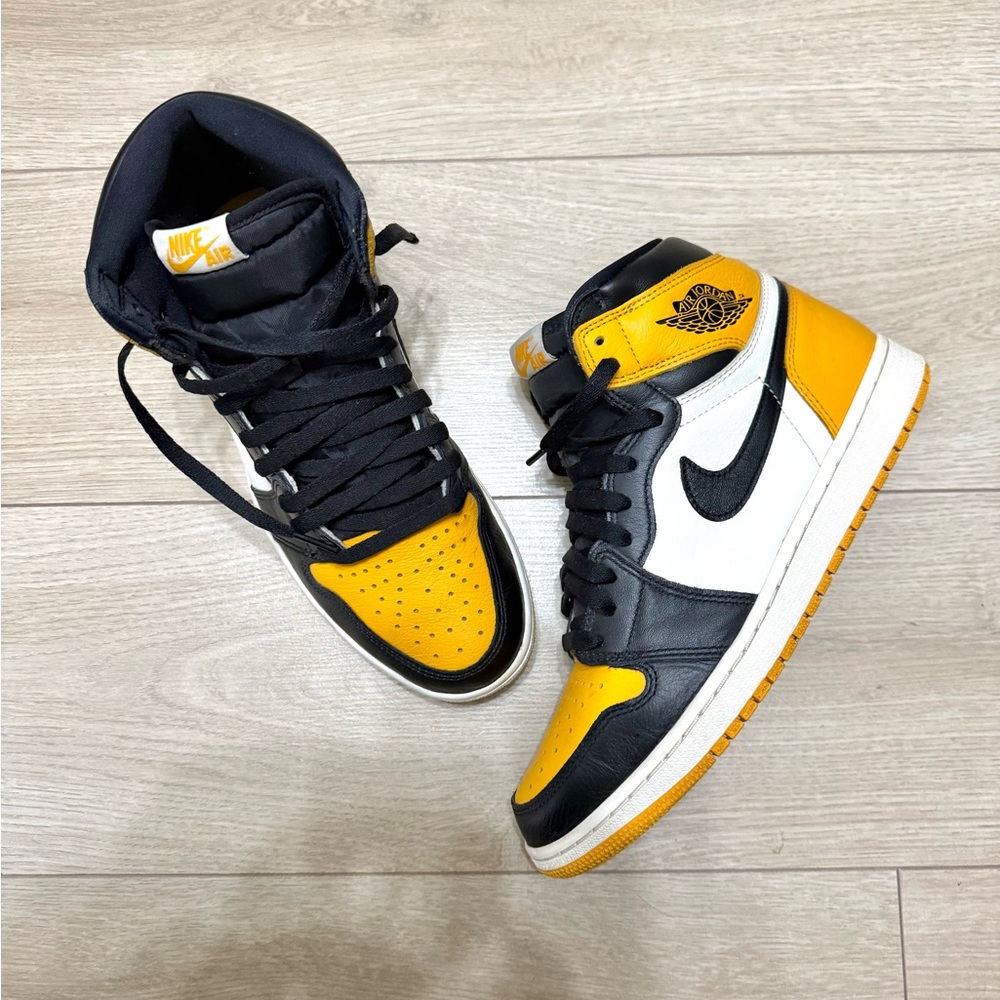 Jordan 1 High “Taxi” – US10 – Pre‑Owned, No Box – Great Condition ✅ - Picture 2 of 5